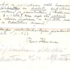 Posti 1933, käsin kirjoitetut ohjeet joulukorteille. - pikkukuva 2