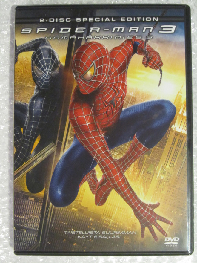 Spider-Man 3 • Hämähäkkimies 3 • Special Edition 2xDVD