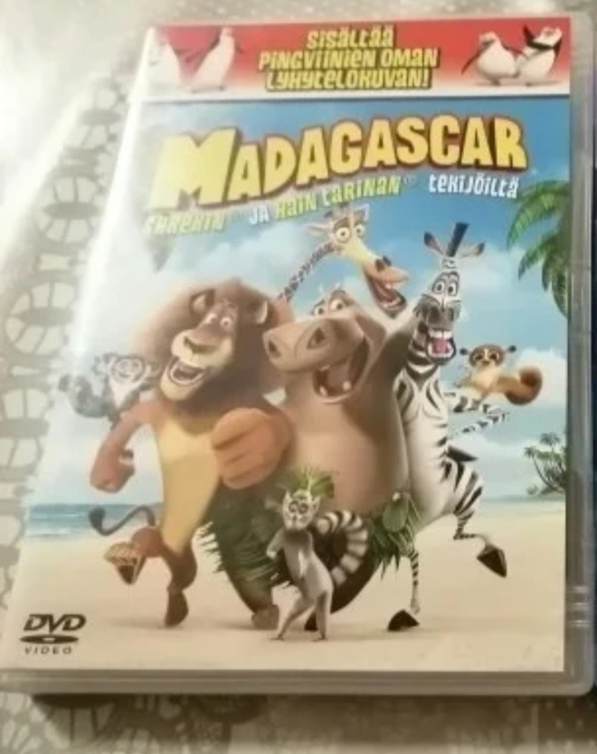 Madagaskar dvd