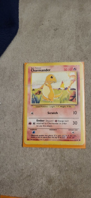 Charmander - Base set 1 (BS1) card
