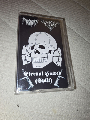 Myydään 1389 / Mramor – Eternal Hatred split-kasetti. Erittä