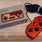 2kpl Peliohjaimia. PS4 Hori Mini Gamepad. 8Bitdo FC30 Ohjain - pikkukuva 1