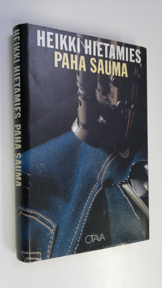 Heikki Hietamies : Paha sauma (signeerattu)