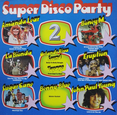 SUPER DISCO PARTY 2 (LP), 1978, mm. Boney M, Amanda Lear
