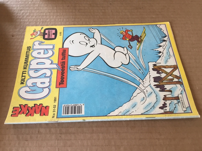 NAKKE LEHTI 51-52/1991 CASPER KUMMITUS HYVÄ