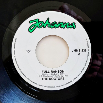 THE DOCTORS: Full Ranson – Johanna 7” single 1982, ei KK