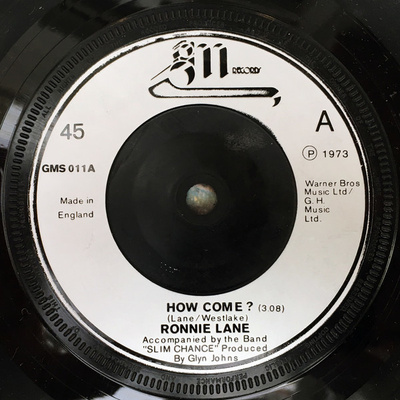 RONNIE LANE - HOW COME