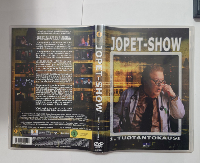 Jopet-Show kausi 1 DVD