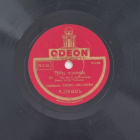 Savikiekko 1942 Georg Malmsten Äänisen aallot Odeon A 228602 - pikkukuva 3