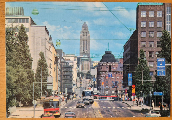 Helsinki - Kallio- Hakaniemi kortti