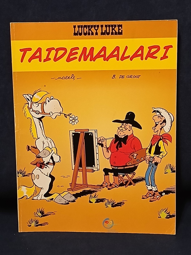 Lucky Luke taidemaalari 1.p