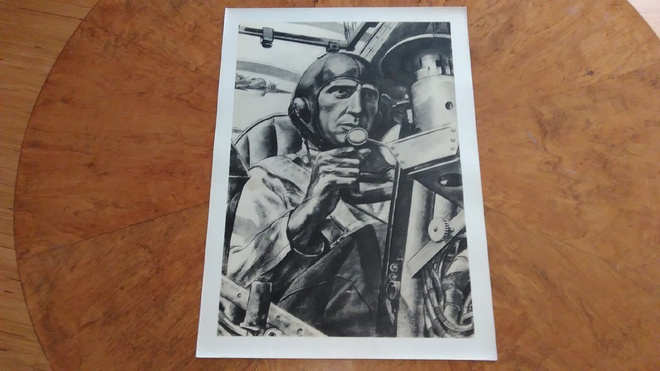 Jatkosota Pommituslentäjä Sotapiirros Lindeberg 1942