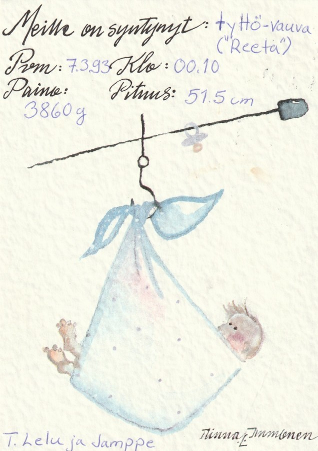 MINNA IMMONEN 144 VAUVA PUNTARISSA