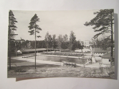 VANHA Postikortti Kotka 1950-l Alkup.Mallikappale