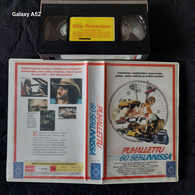 Puhallettu 60 sekunnissa vhs fix
