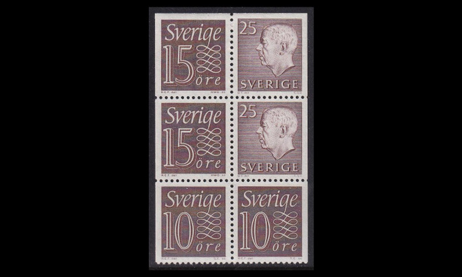 Ruotsi 519HB27 ** Gustaf vihkolehti (1964)