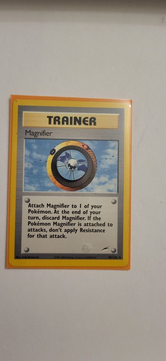 Trainer Magnifier #101 Pokemon Neo Destiny card