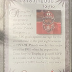 1994-95 Patrick Roy Donruss Elite Series #10 /10000 - pikkukuva 2