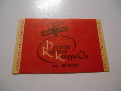 TT Etiketti Hyrylän Keskus Kauppa Oy