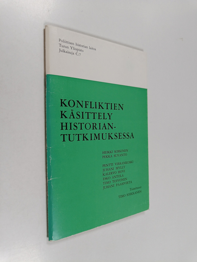 Konfliktien käsittely historiantutkimuksessa