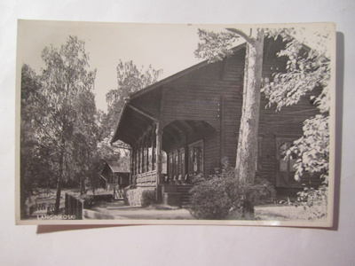 VANHA Postikortti Kotka 1950-l Alkup.Mallikappale