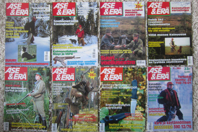 ASE & ERÄ VUOSIKERTA 2001