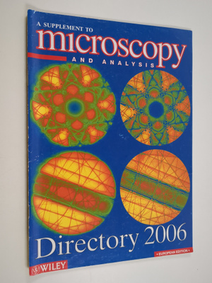 Microscopy and analysis directory 2006