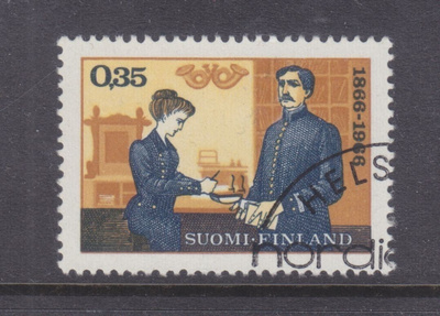 1966 Nordia leimattuna