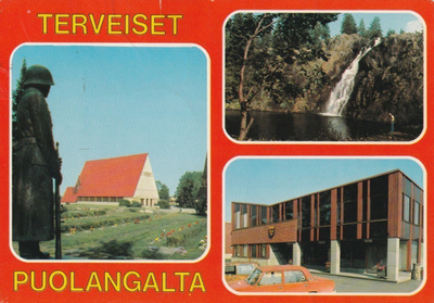 KIRKKOKORTTI - PUOLANGAN KIRKKO - 3