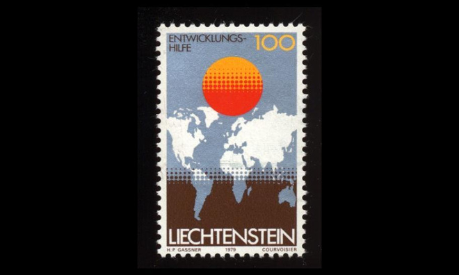 Liechtenstein 730 ** Ulkomaanapu (1979)
