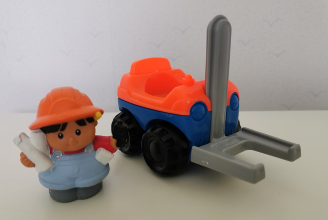 Fisher-Price Little People trukki - uudenveroinen