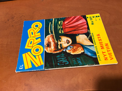 EL ZORRO 1/1968 HYVÄ