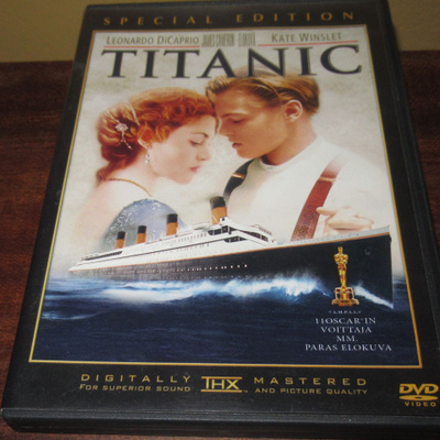 TITANIC Special edition toiminta/draama tupla-dvd v.1997.