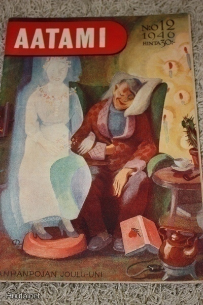 Aatami # 12 / 1946 – Vanhanpojan joulu-uni