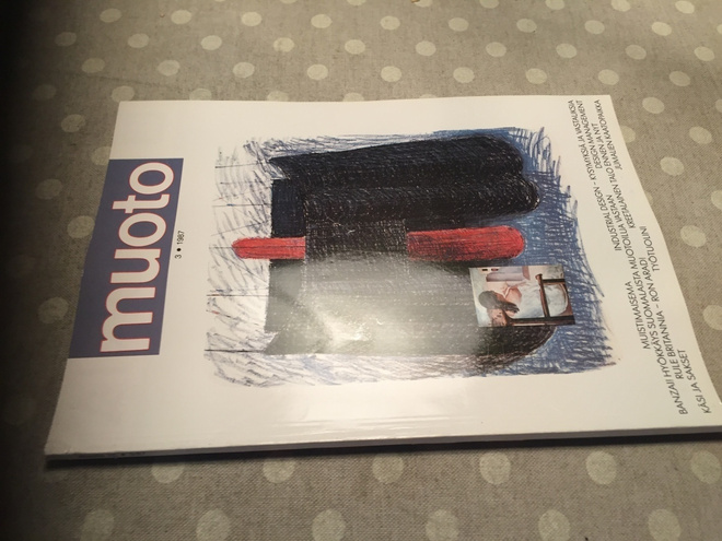 FINNISH DESIGN MAGAZINE MUOTO LEHTI 3/1987 HYVÄ