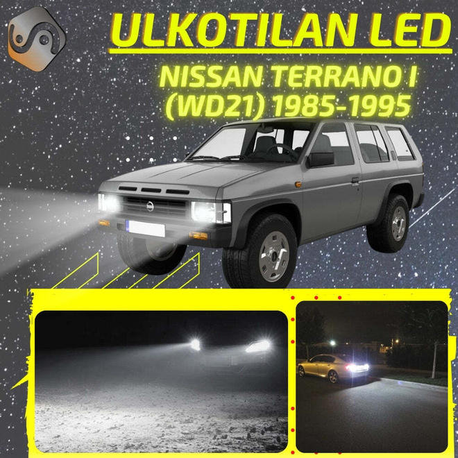 TERRANO I (WD21) 1985-1995 Ulkoiset LED -valot