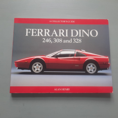 kirja Ferrari Dino 246,308 and 328 Alain Henry