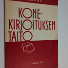 Esko Vaarna : Konekirjoituksen taito : kouluille, kurssei... - pikkukuva 1