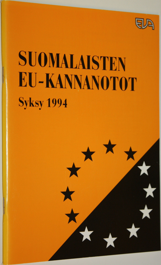 Suomalaisten EU-kannanotot : syksy 1994