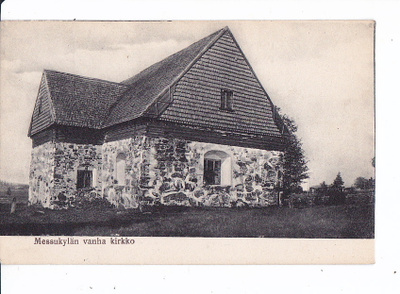 VANHA Postikortti Tampere Messukylä 1900-l