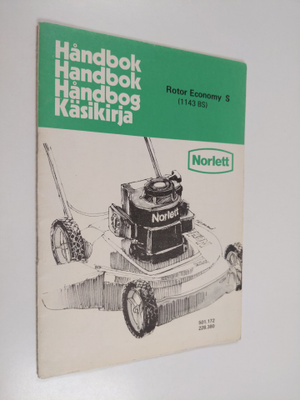 Norlett Rotor Economy S (1143 BS) håndbok = handbok = Hån...