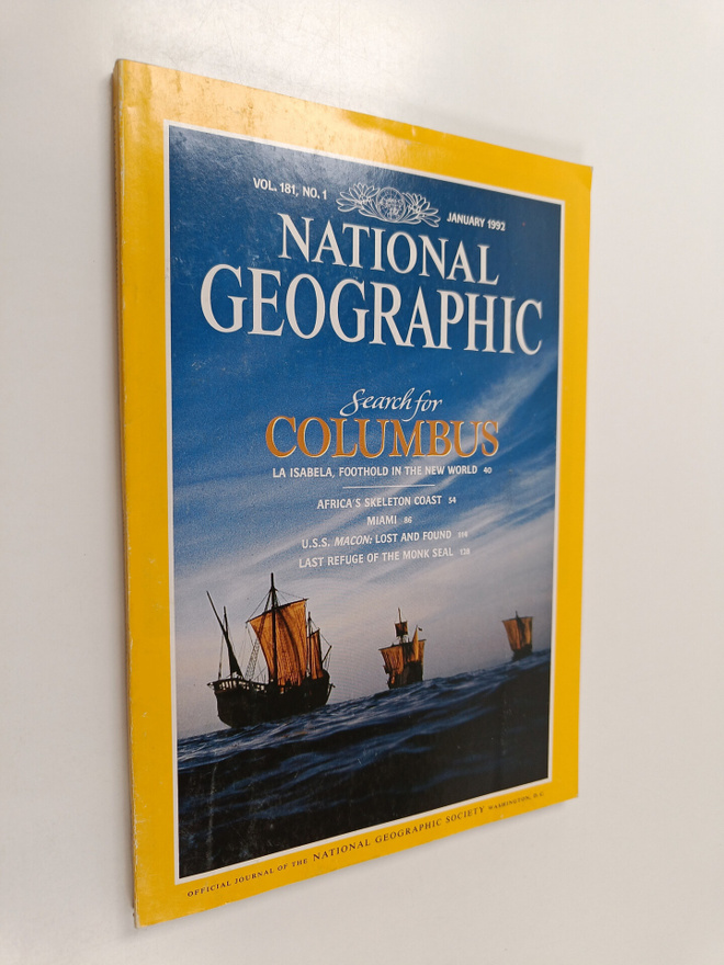 National Geographic n:o 1/1992