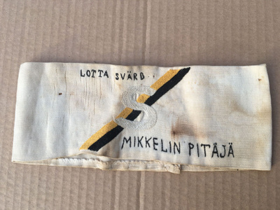 Lotta-Svärd käsivarsinauha - Mikkelin pitäjä