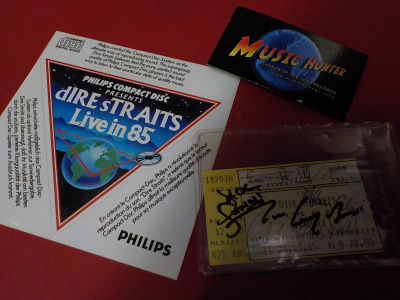 DIRE STRAITS 6x NIMMARIT KEIKKALIPUSSA + TARRA