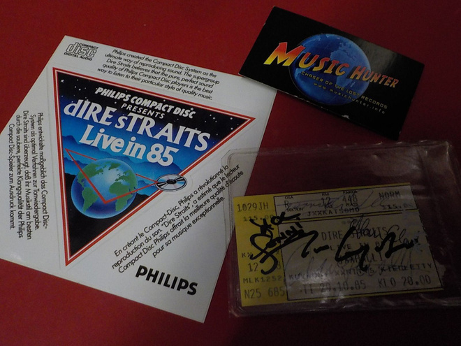 DIRE STRAITS 6x NIMMARIT KEIKKALIPUSSA + TARRA