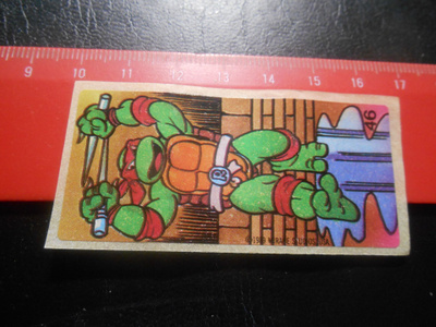 K16 Dunkin Turtles purkkatarra # 46