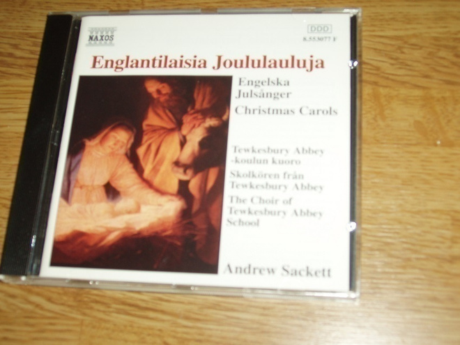 CD Englantilaisia Joululauluja - Naxos