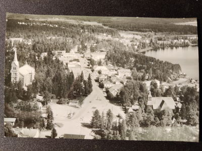 VANHA Postikortti Keuruu 1963 Alkup.Mallikappale