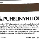 D69 10 MK DOWN BY THE LAITURI 1 TURUN TELELAITOS PUHELINKORT - pikkukuva 2
