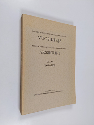 Eino (toim.) Murtorinne : Suomen kirkkohistoriallisen seu...